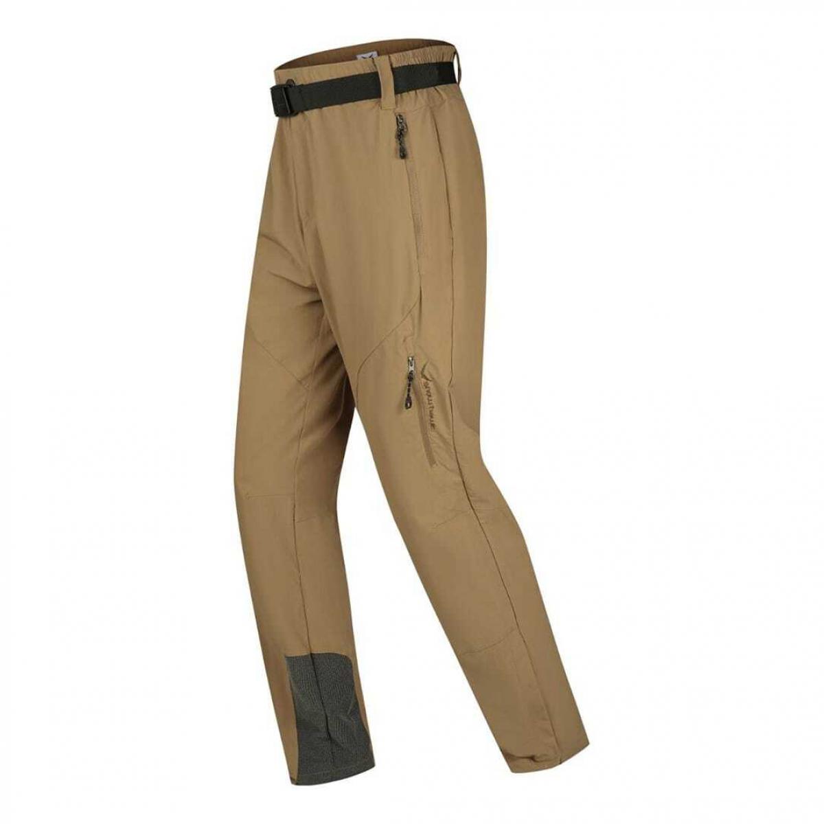 شلوار ترکینگ مردانه 8368 خاکی - men’s lightweight summer pants code 8368